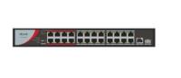 HILOOK NS-0326P-230(B) 24 Portlu 24 x 100 Mbps PoE ports, 1 x 1000 Mbps RJ45 port, and 1 x 1000 Mbps 1 SFP 230W